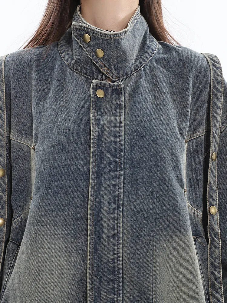 【23s August.】Vintage Distressed Denim Jackets