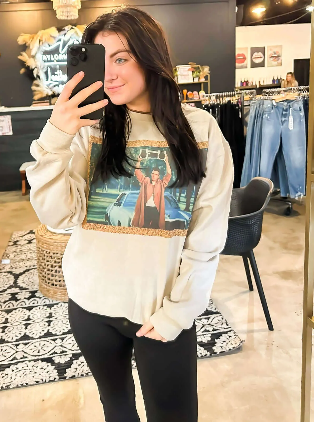 90s Love Graphic Sweatshirt