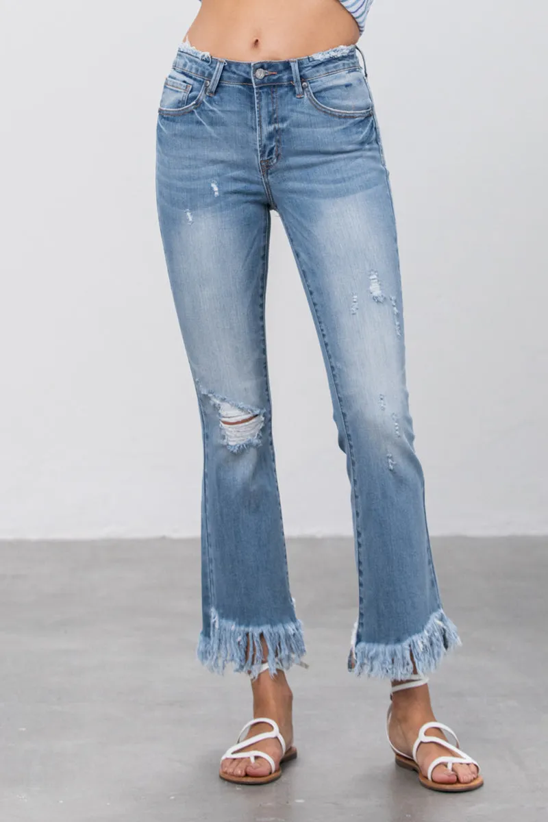 Alessi Crop Flare Jeans