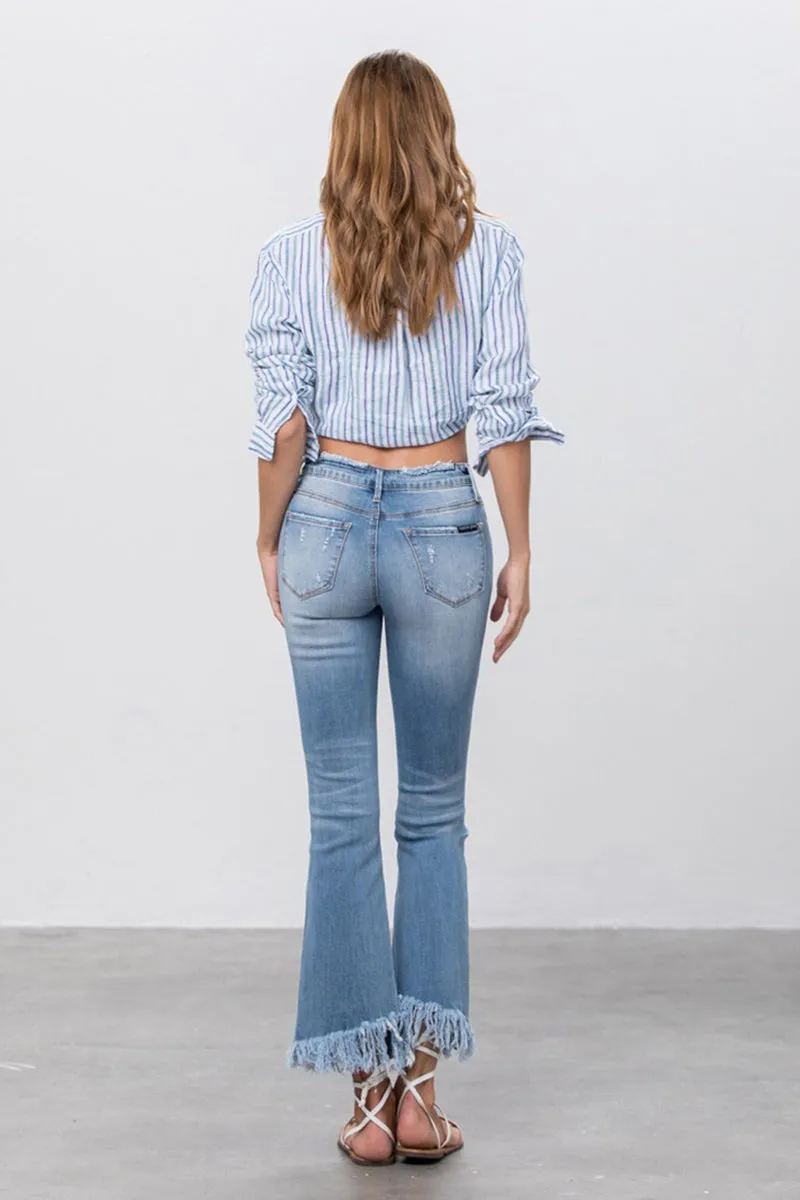 Alessi Crop Flare Jeans