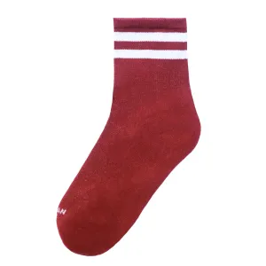 American Socks - Crimson Ankle High