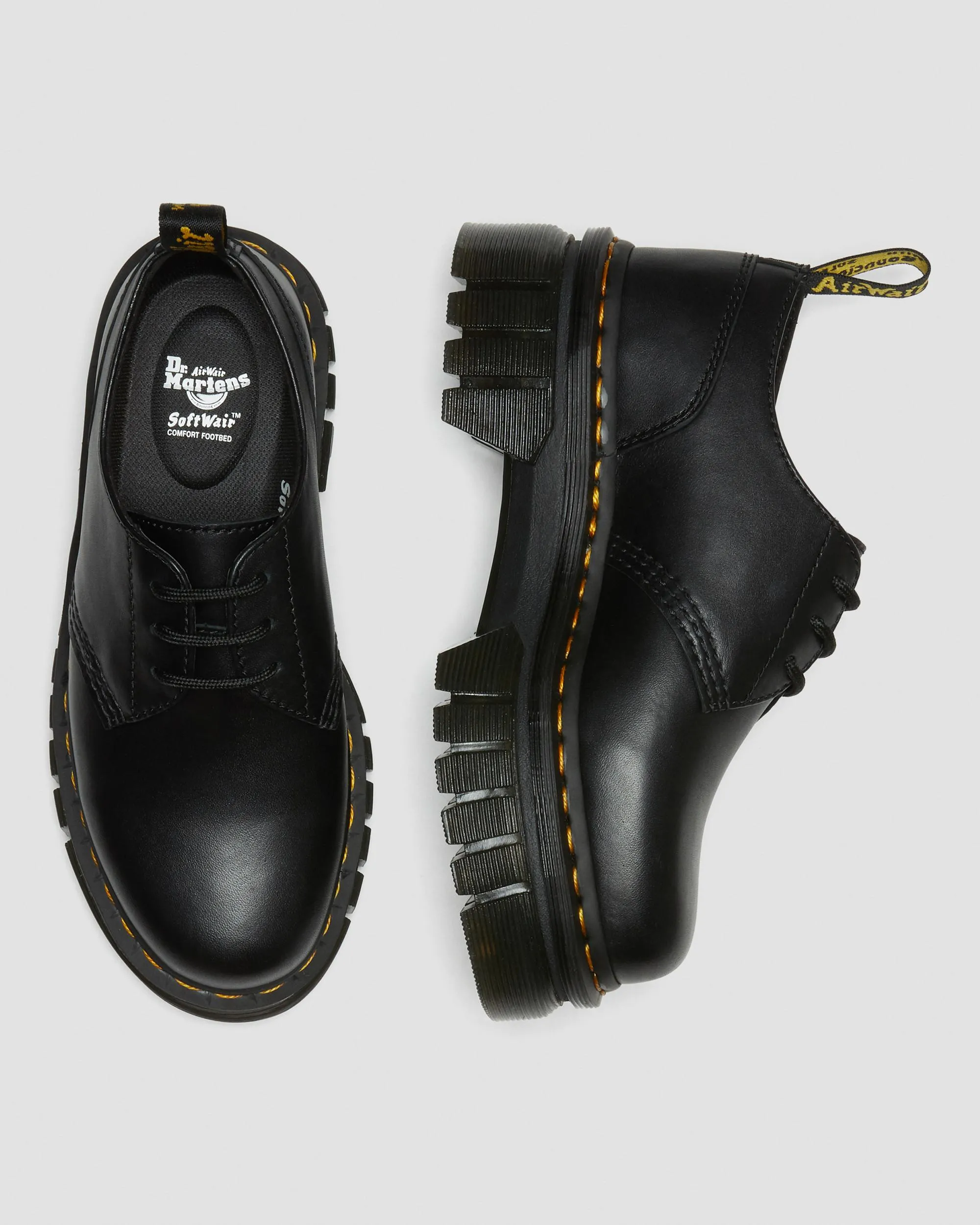 Audrick nappa leather platform shoes Dr. Martens