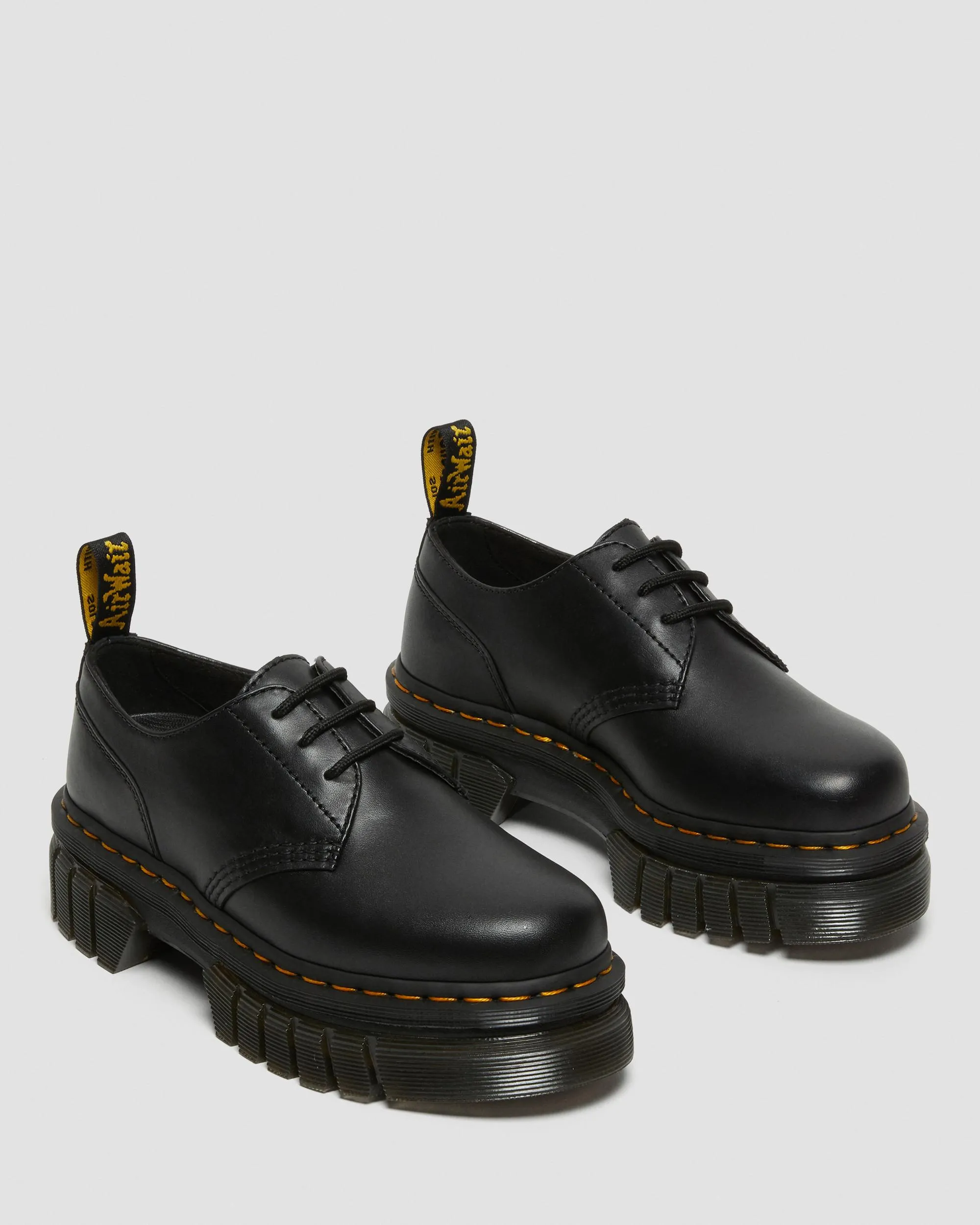 Audrick nappa leather platform shoes Dr. Martens