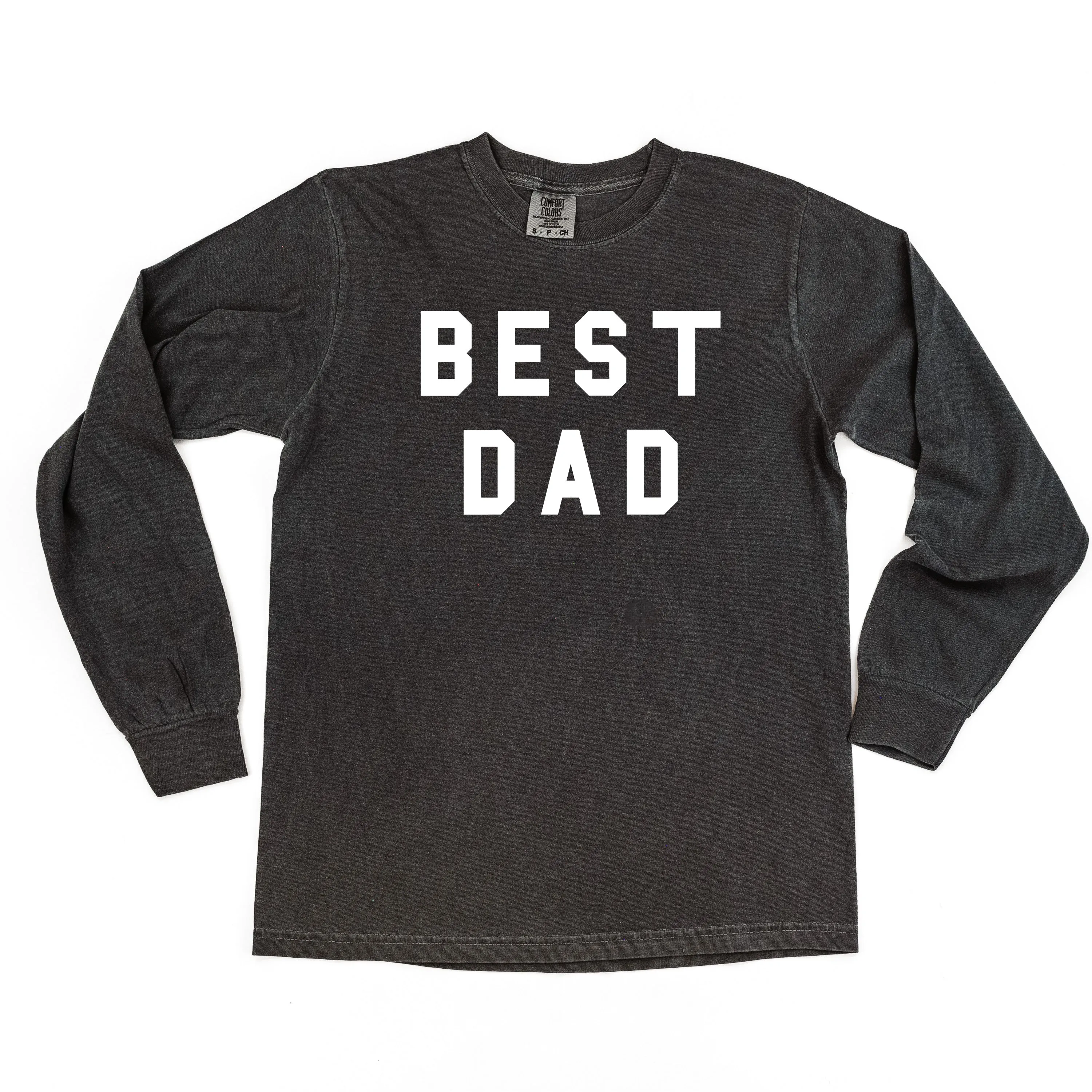 BEST DAD - LONG SLEEVE COMFORT COLORS TEE