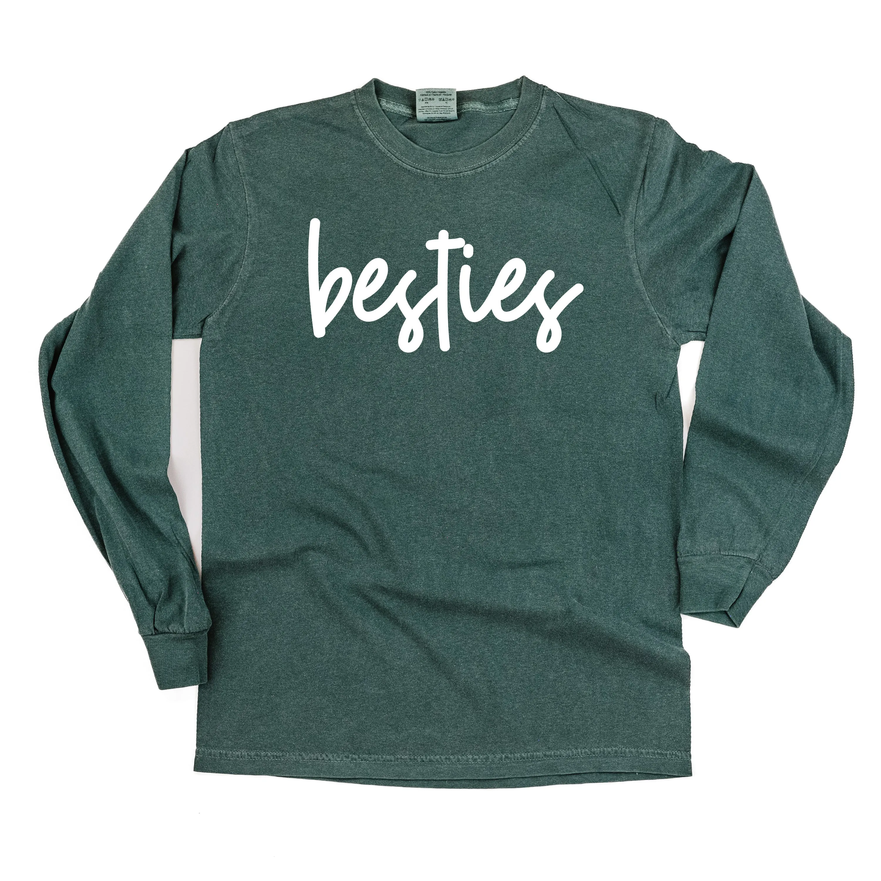 Besties - LONG SLEEVE Comfort Colors Tee