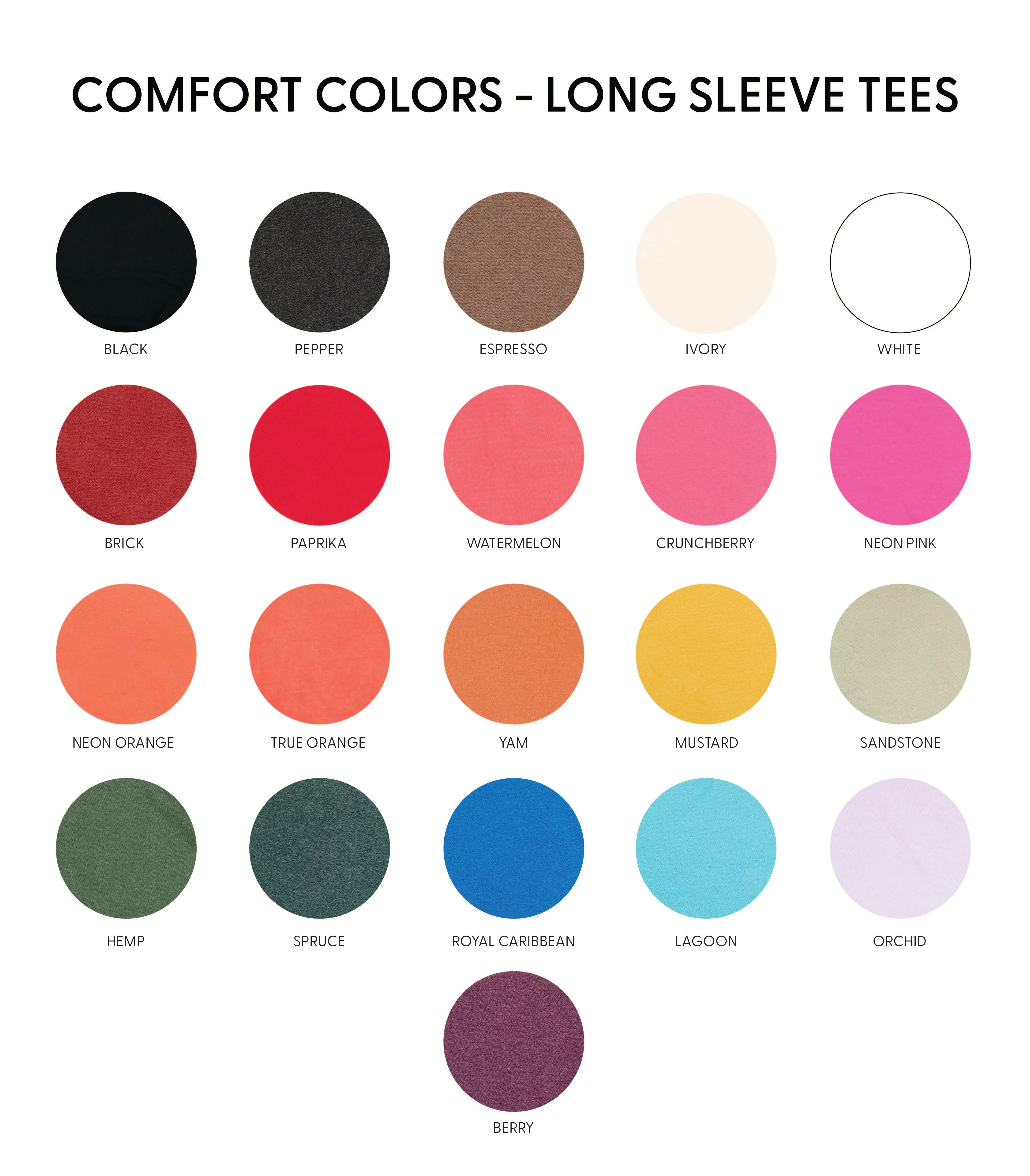 Besties - LONG SLEEVE Comfort Colors Tee