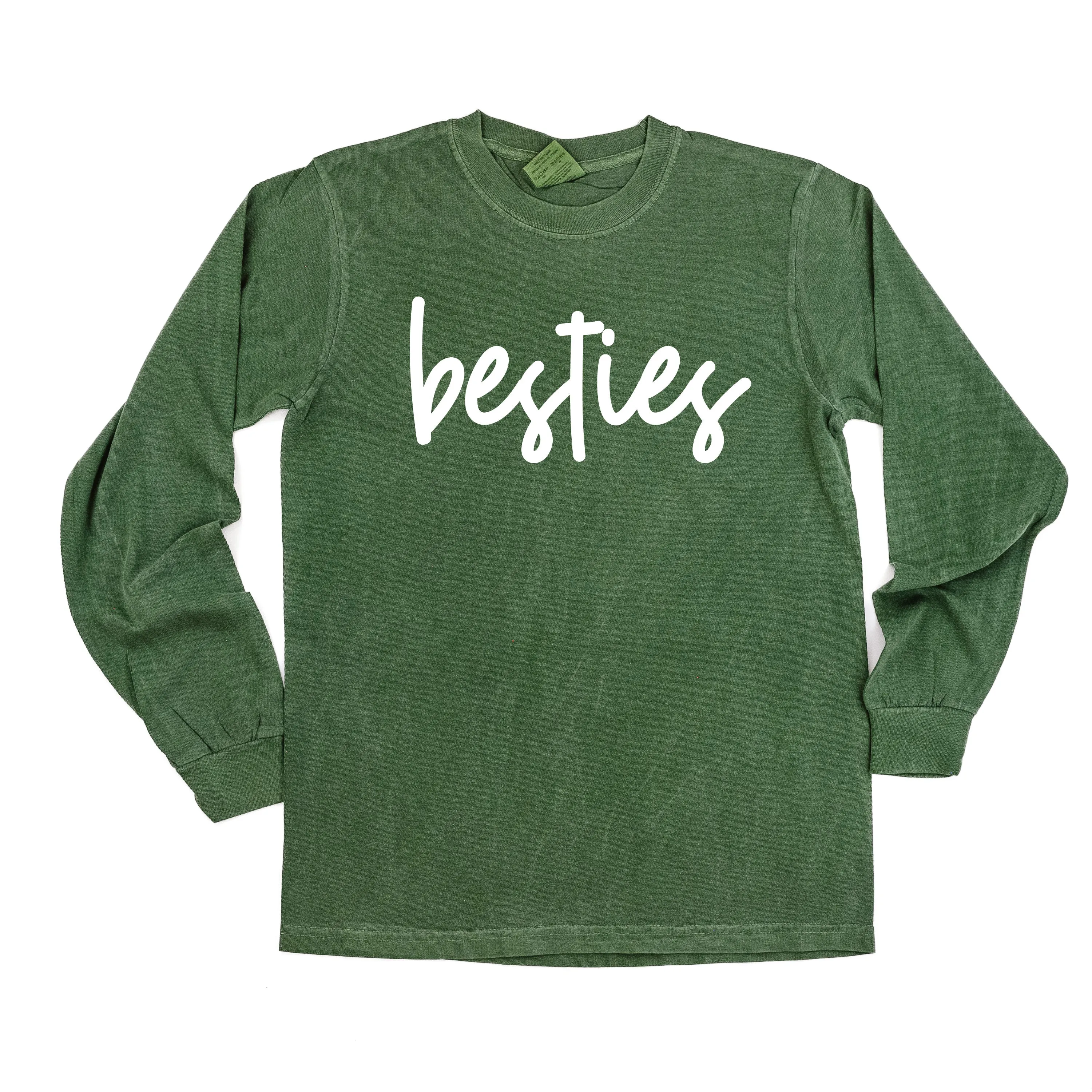 Besties - LONG SLEEVE Comfort Colors Tee