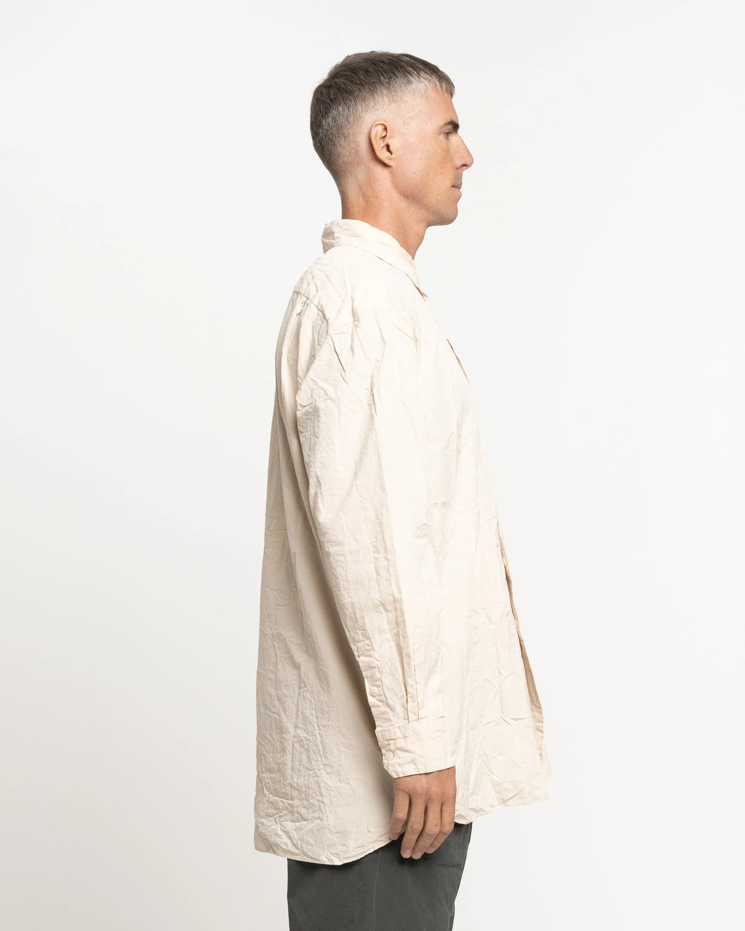 Big Raccourcie Shirt in Ivory