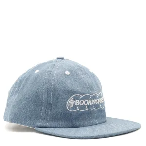 Book Works BW Record Logo Hat / Lt Denim