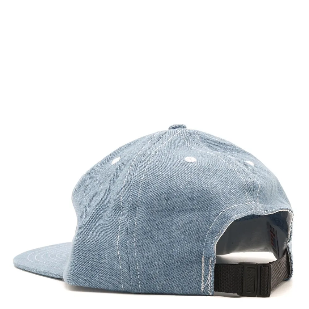 Book Works BW Record Logo Hat / Lt Denim