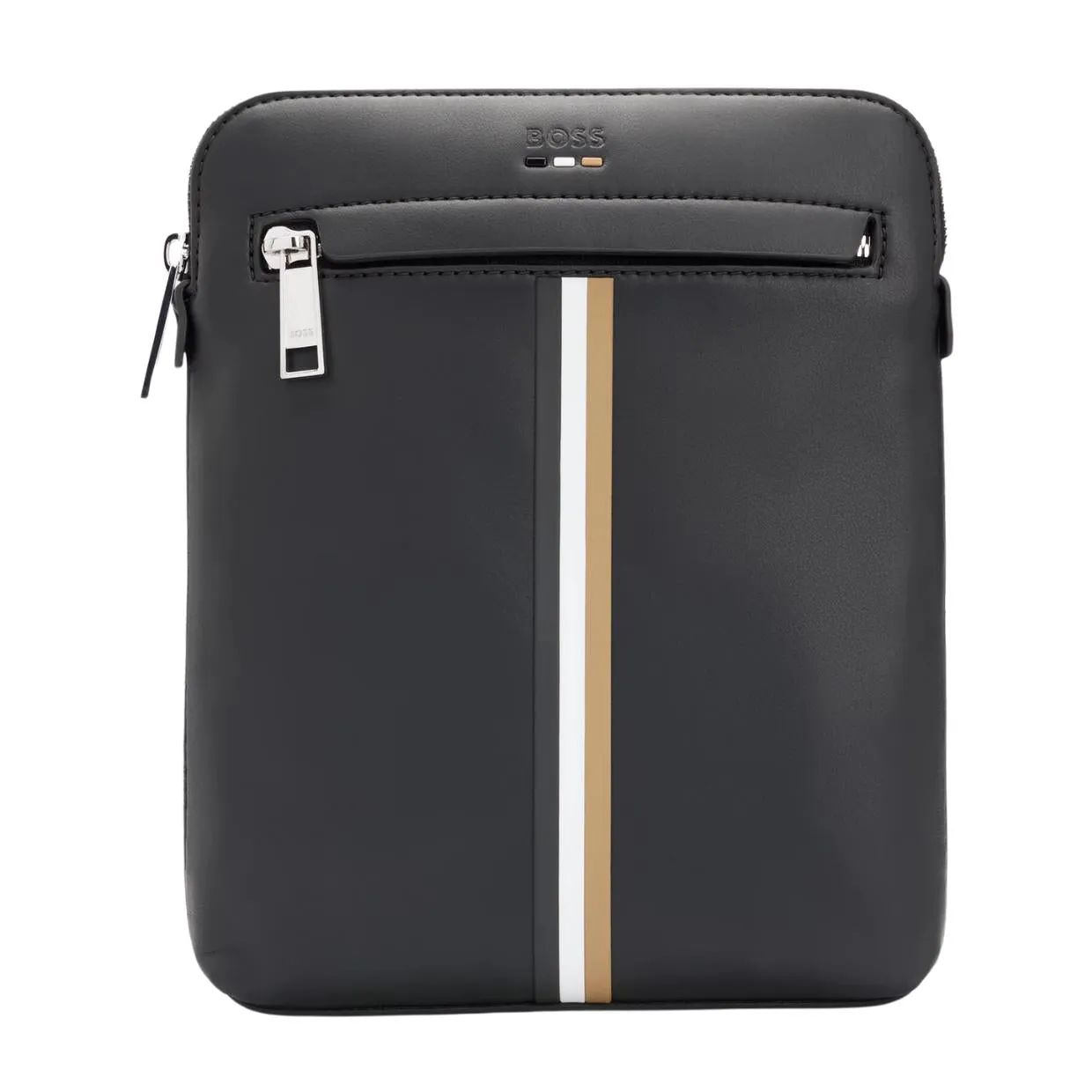 BOSS Signature Stripe Black Ray S Envelope Bag