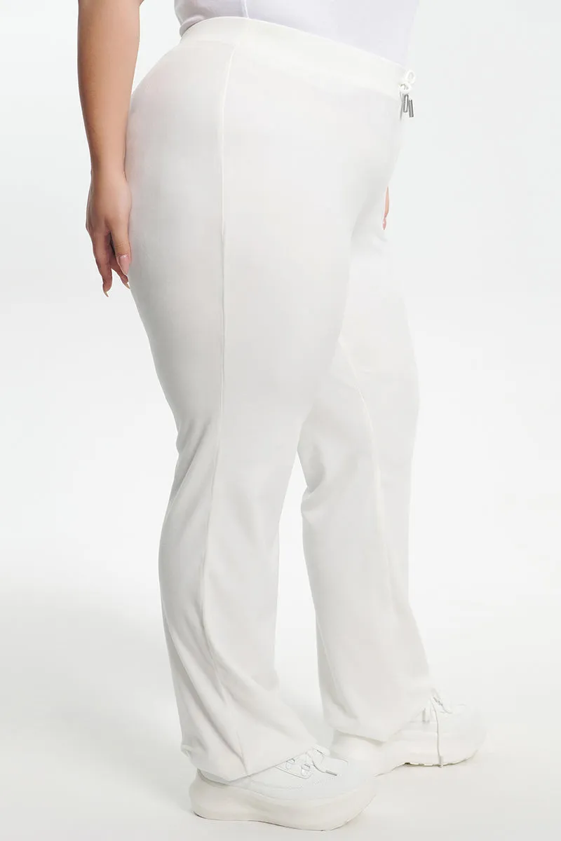 Bride Big Bling Velour Track Pants