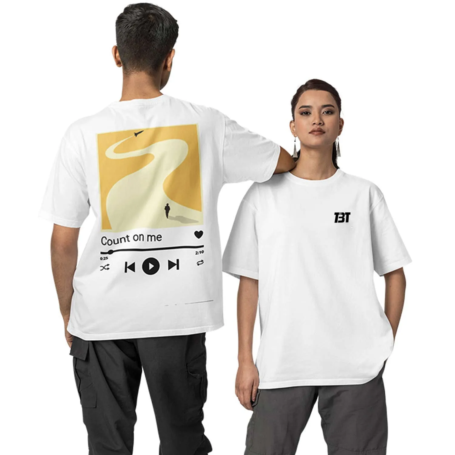 Bruno Mars Oversized T shirt - Count On Me