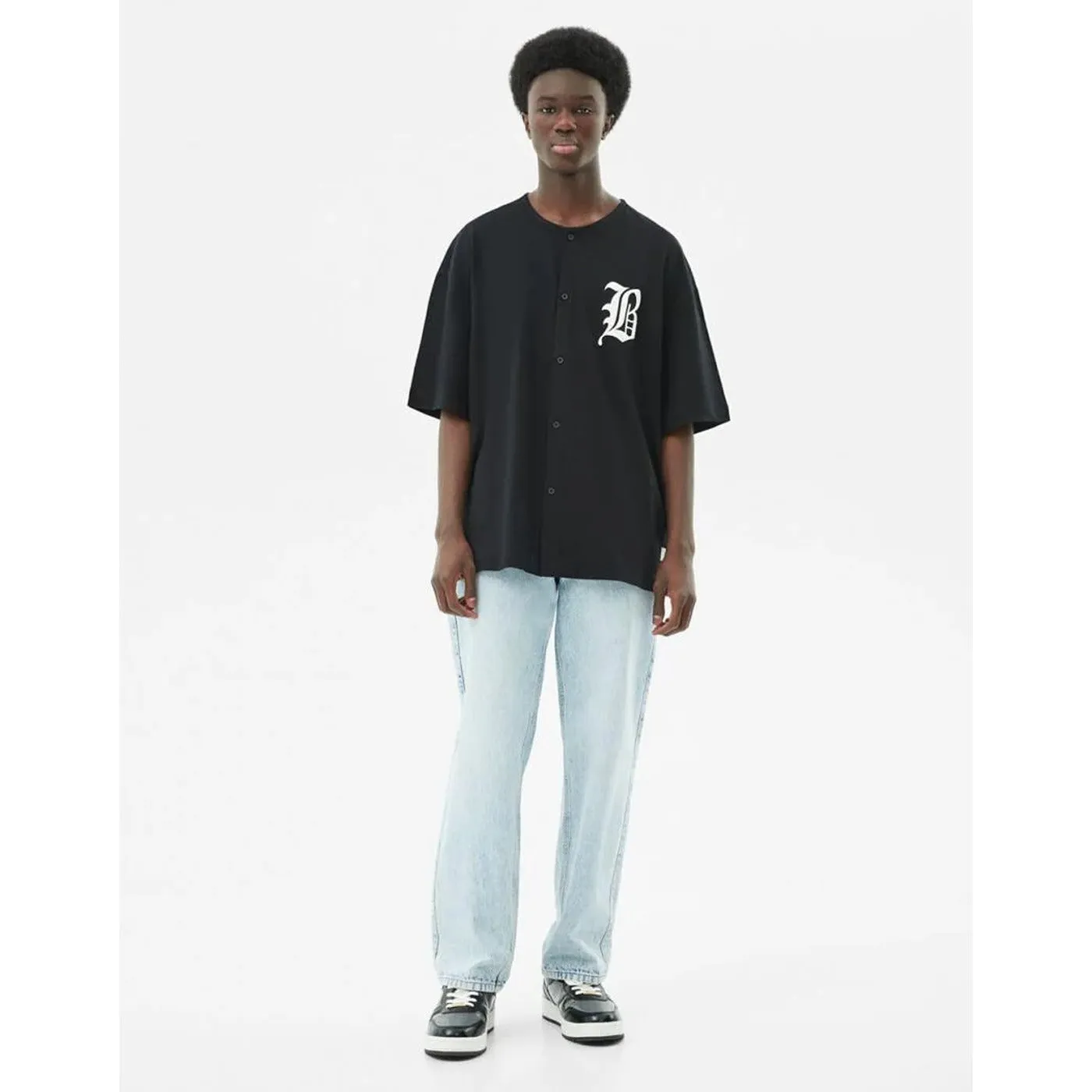 BSK Black Short Sleeve Shirt