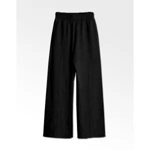 BSK Wide Leg Black Trousers