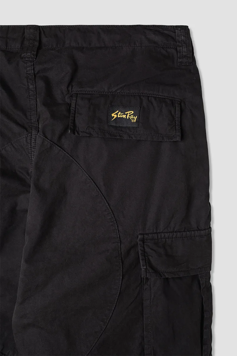 Cargo Pant - Black Poplin