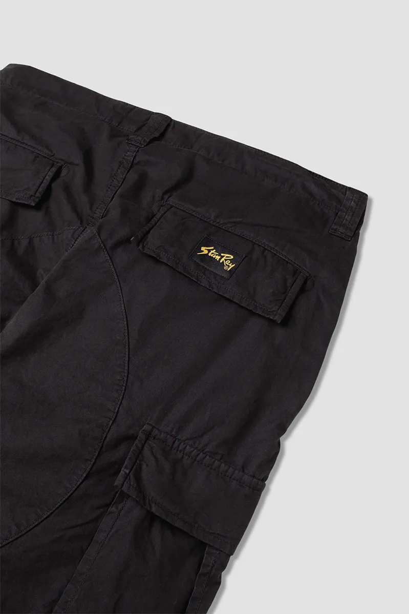 Cargo Pant - Black Poplin