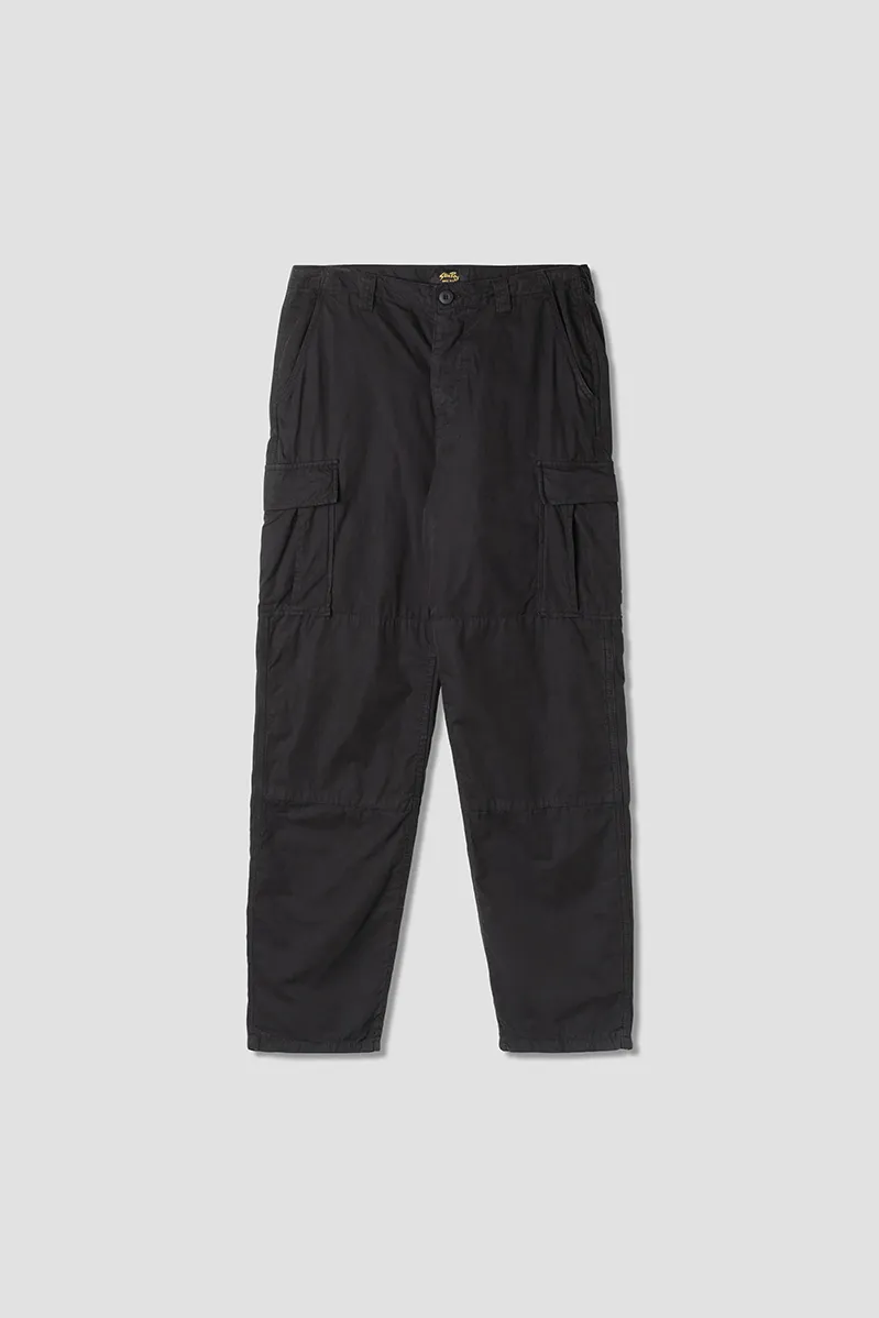 Cargo Pant - Black Poplin