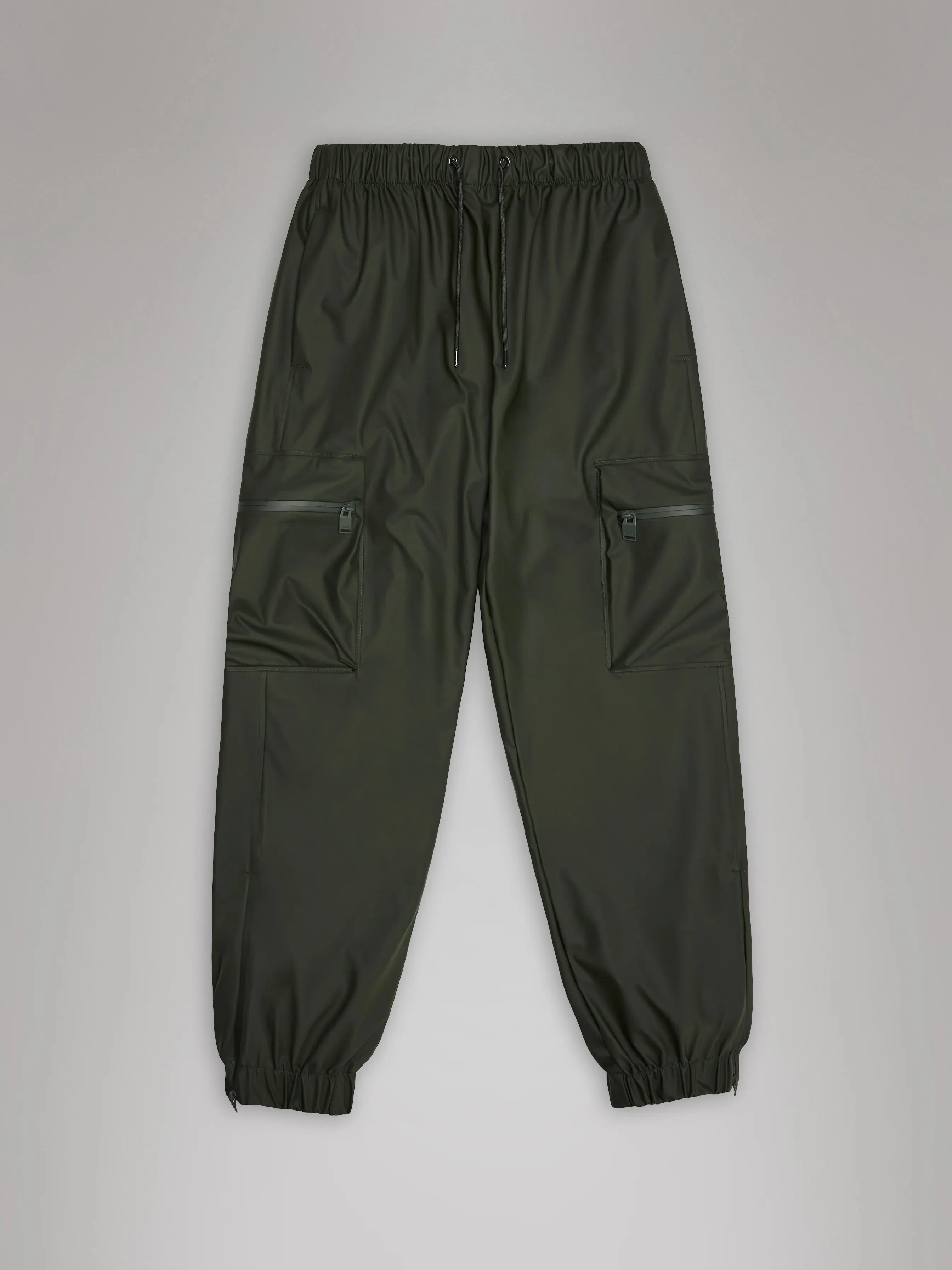 Cargo Rain Pants in Green by RAINS