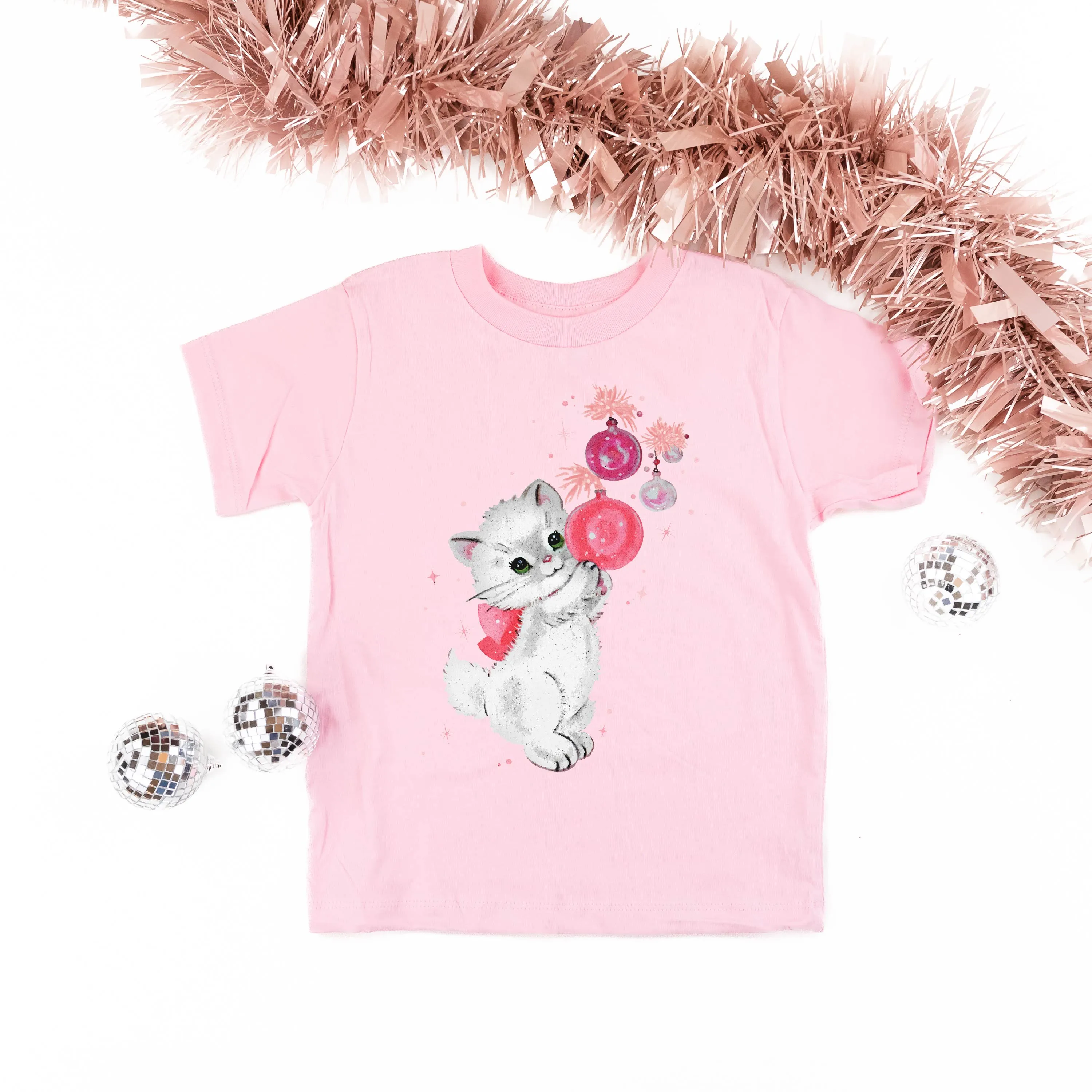 Christmas Kitten - Child Tee