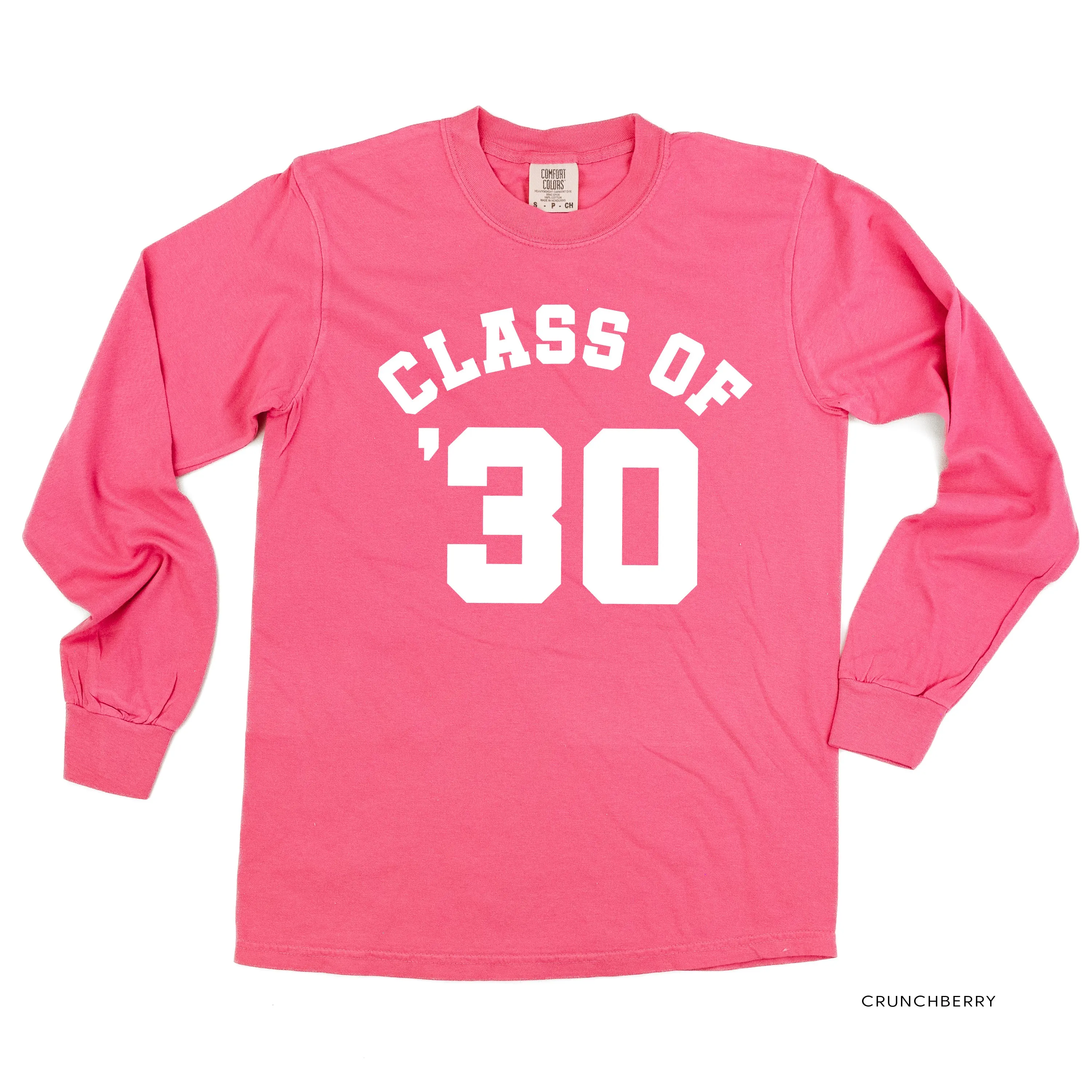 CLASS OF '30 - LONG SLEEVE COMFORT COLORS TEE