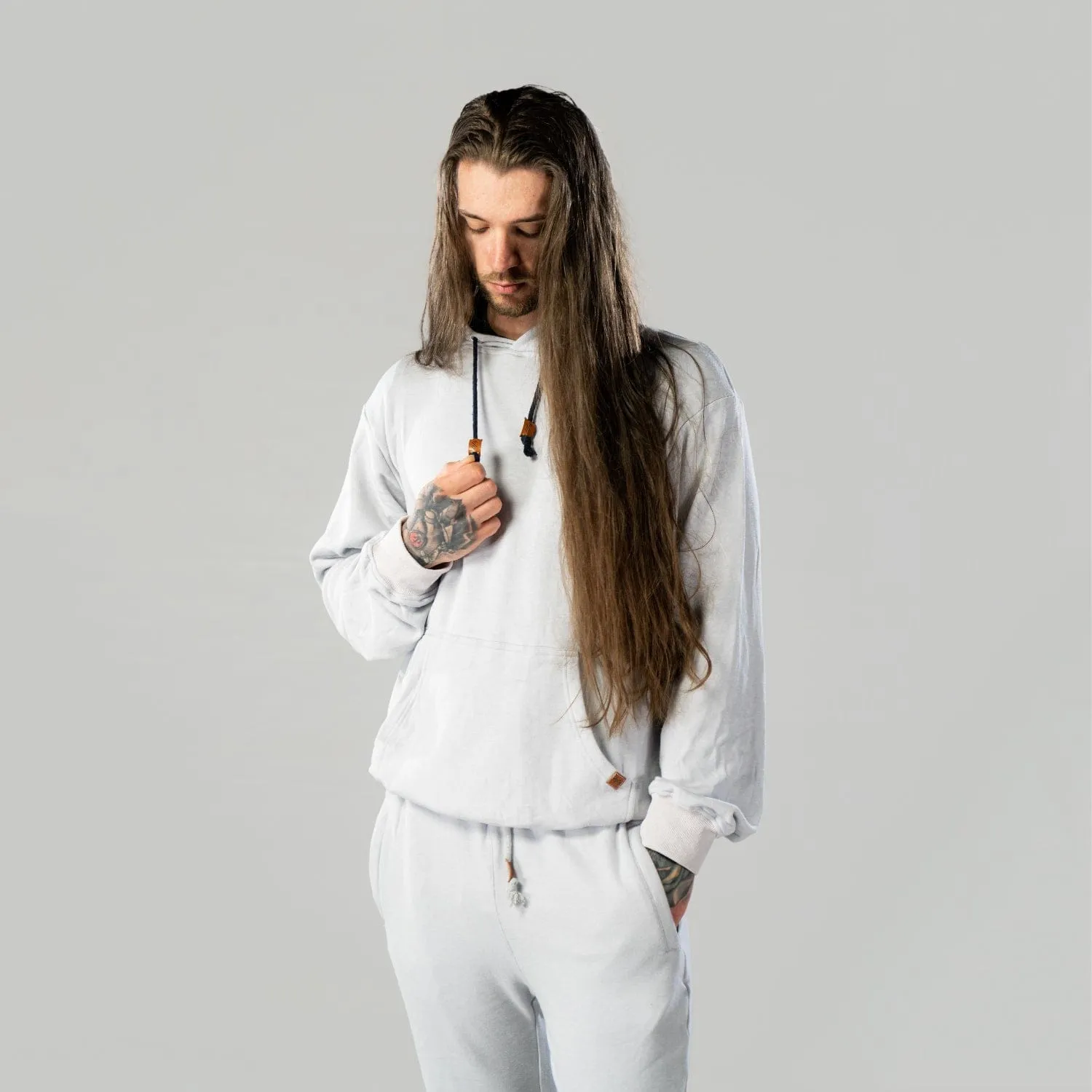 CloudBlend Hoodie - Ghost Grey