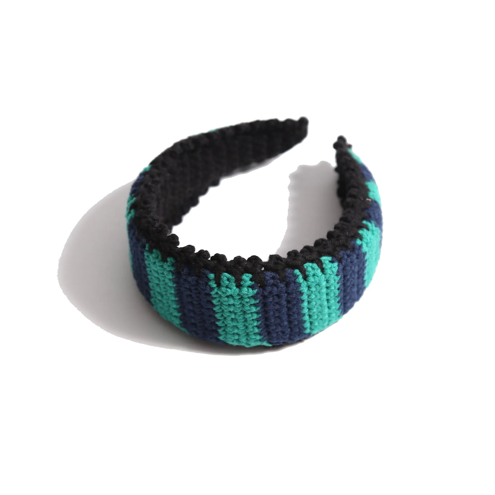 COLORBLOCK CROCHET HEADBAND