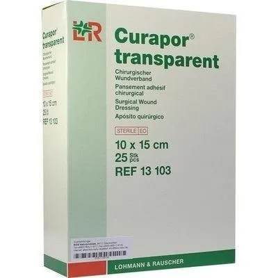 CURAPOR wound dressing sterile transparent 10x15 cm