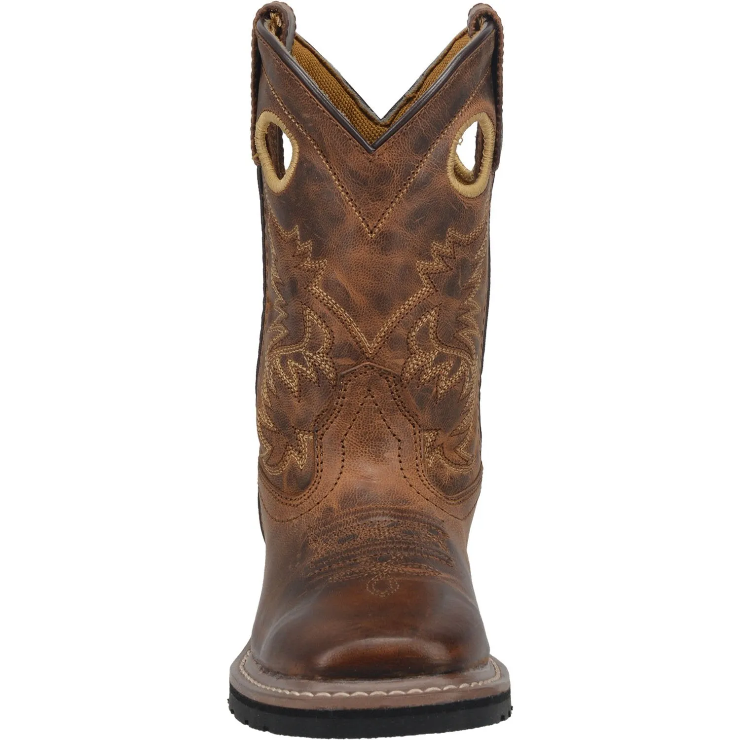 DAN POST KID'S AMARILLO LEATHER WESTERN BOOT (8.5-3) - DPC2932