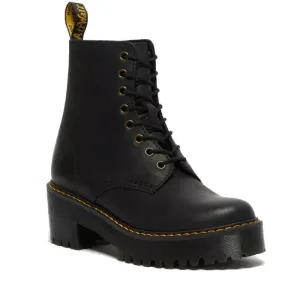 Dr Martens - Women's Shriver Hi Lace Up Leather Boot Black