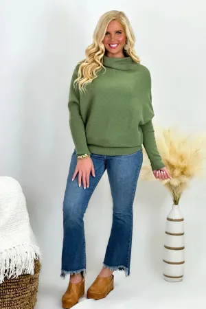 Dry Herb Turtle Neck Sweater