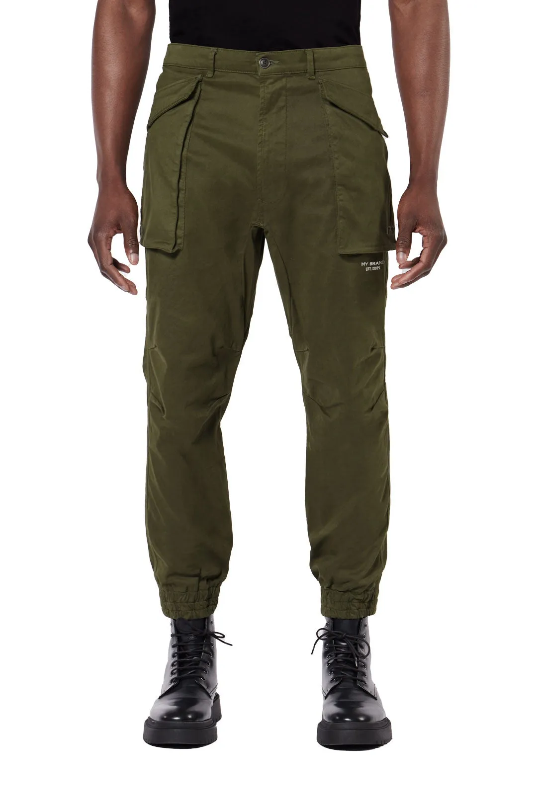 DUNDER BOLD POCKET CARGO PANT | DARK GREY