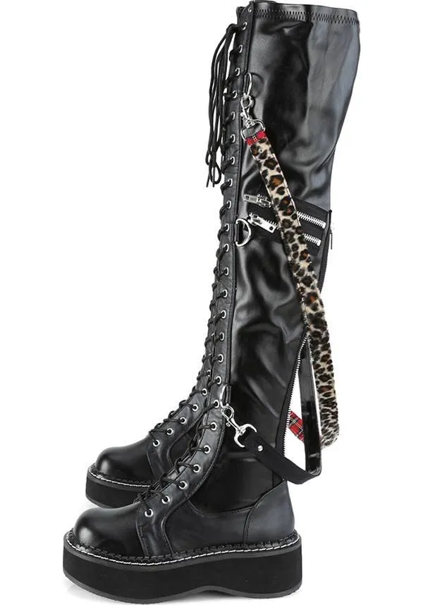 EMILY-377 [Black] | BOOTS [PREORDER]