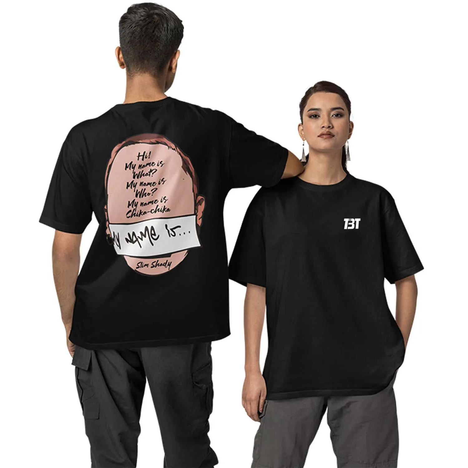 Eminem Oversized T shirt - My Name Is