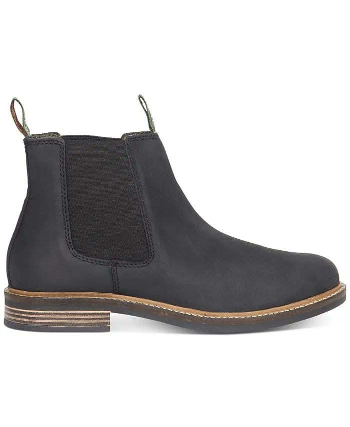 Farsley Barbour Men's Chelsea Boots, Black