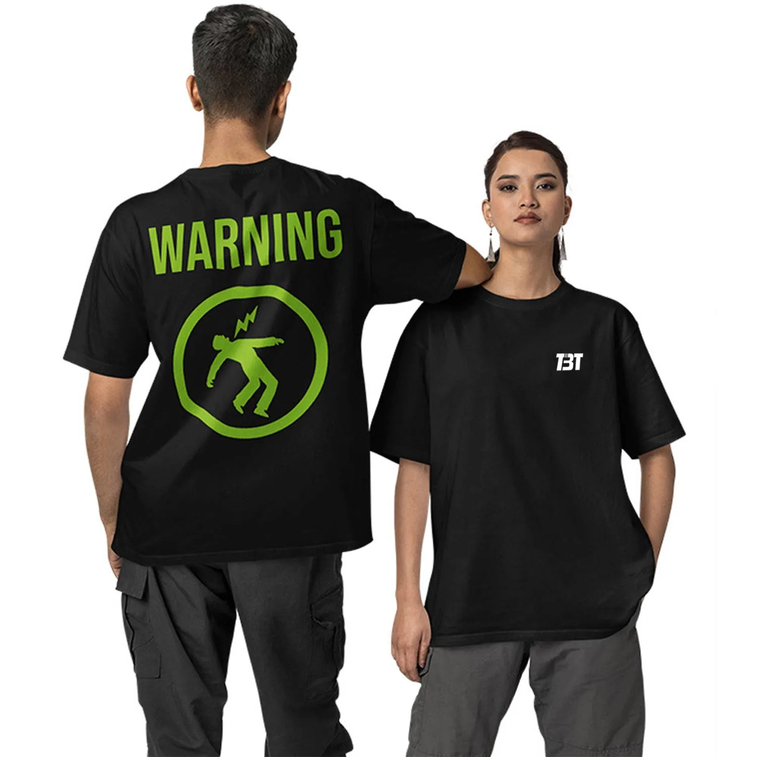 Green Day Oversized T shirt - Warning