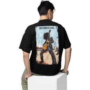 Guns N' Roses Oversized T shirt - November Rain