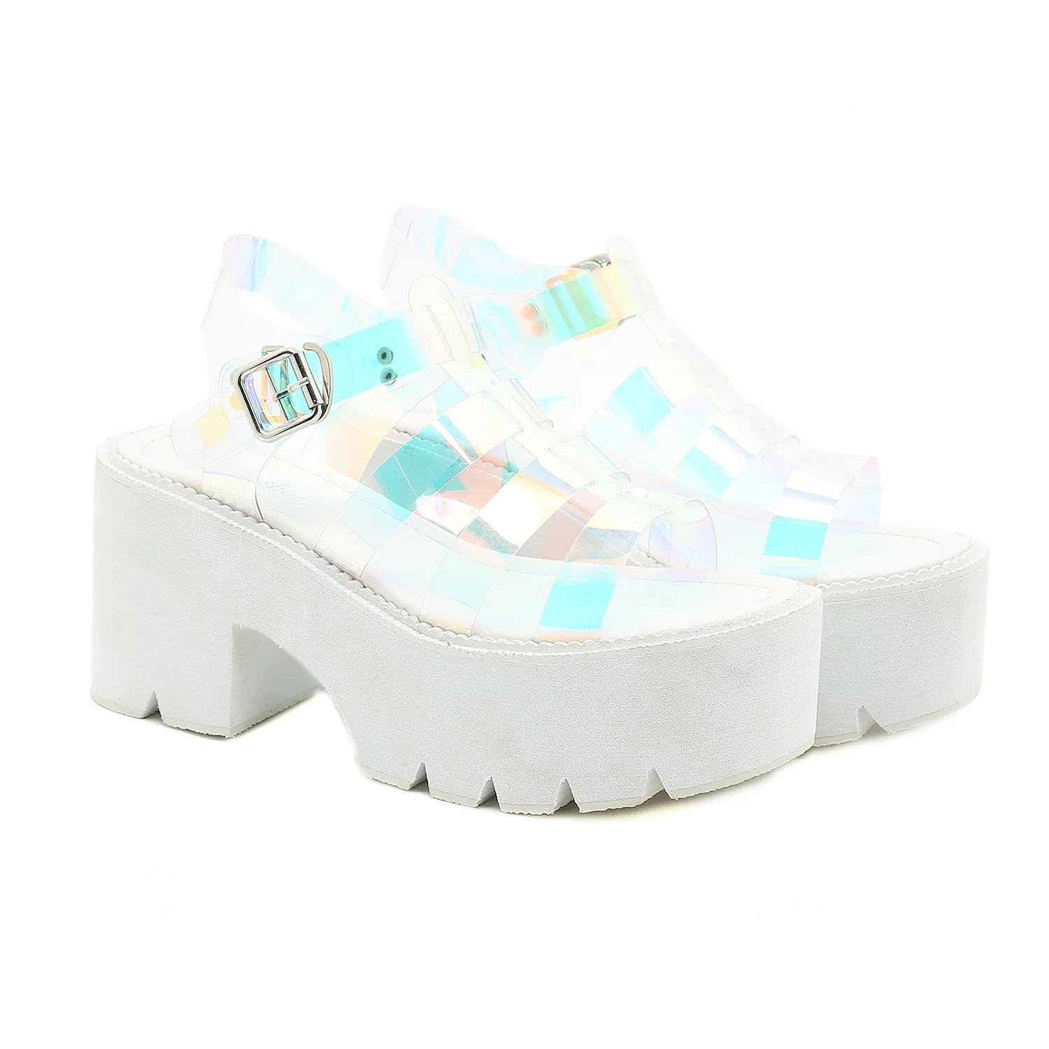 Holographic Platform Sandels