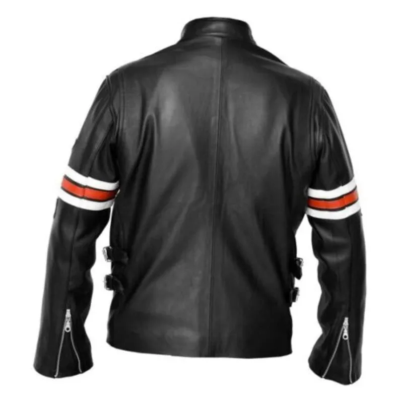 Hugh Gregory House M.D Rider Men's Biker Motorcycle Leather Jacket