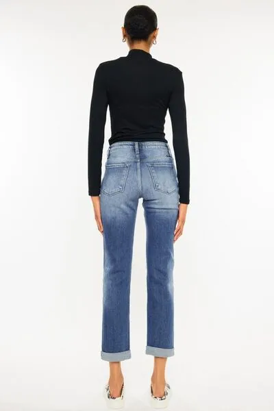 Jordyn Cropped Straight Jeans