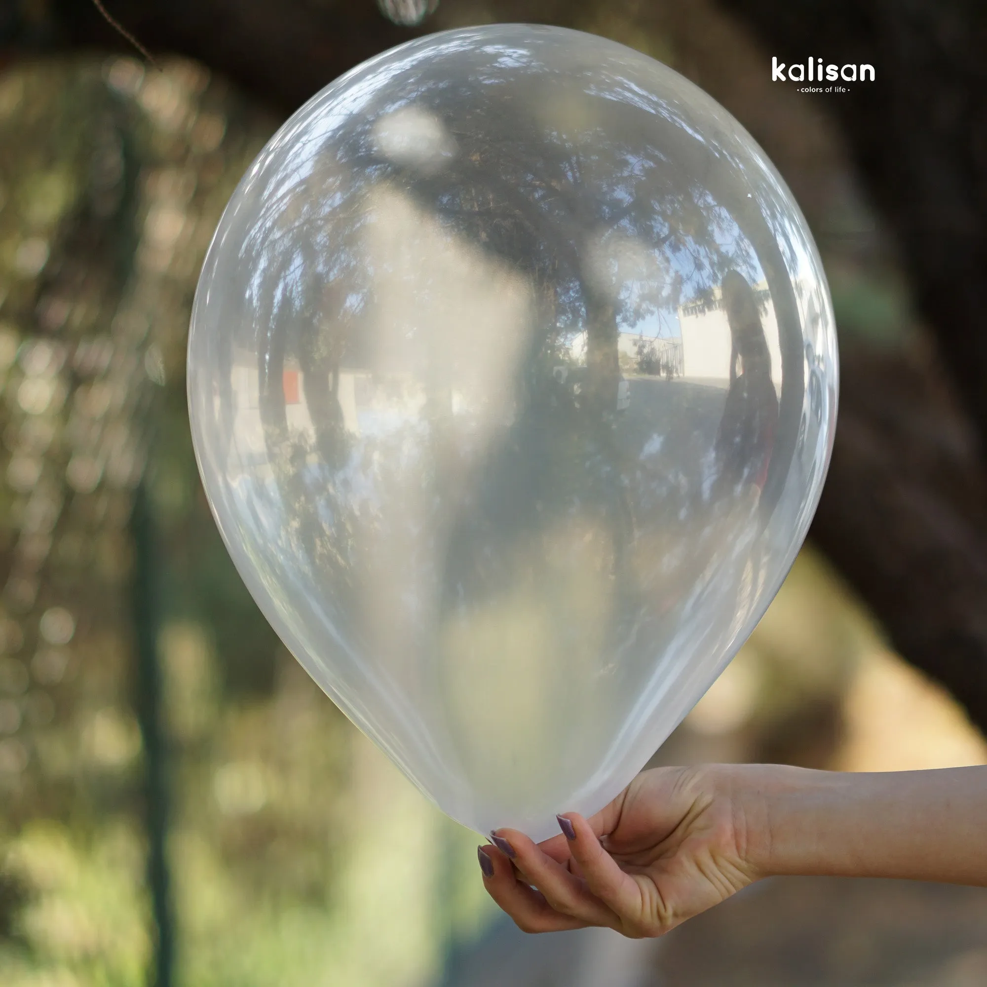 Kalisan Latex Transparent - 12", 100 Pieces