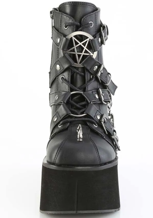 KERA-68 [Black] | PLATFORM BOOTS [PREORDER]