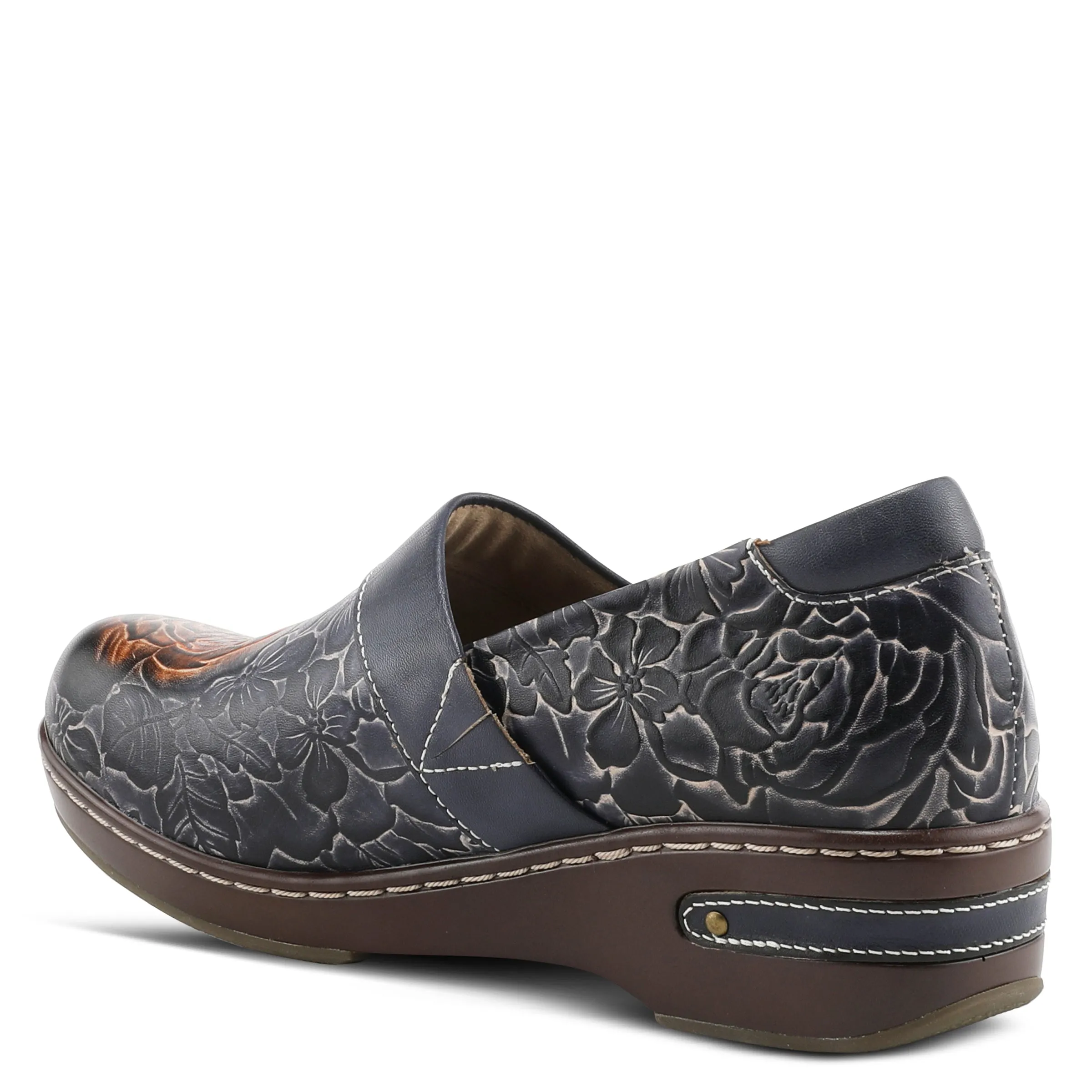 L`ARTISTE ELKAYJAY SLIP-ON CLOGS