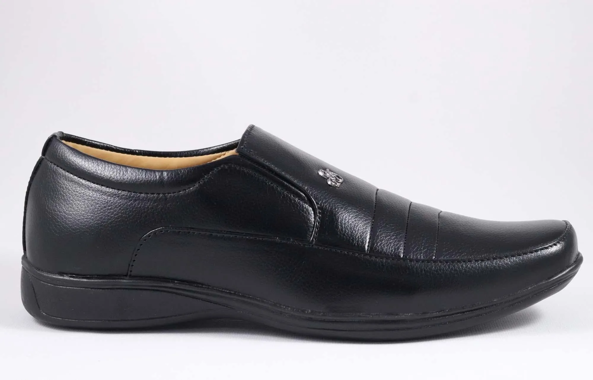 Latest Men's Faux Leather Formal Shoes - Face Sticher