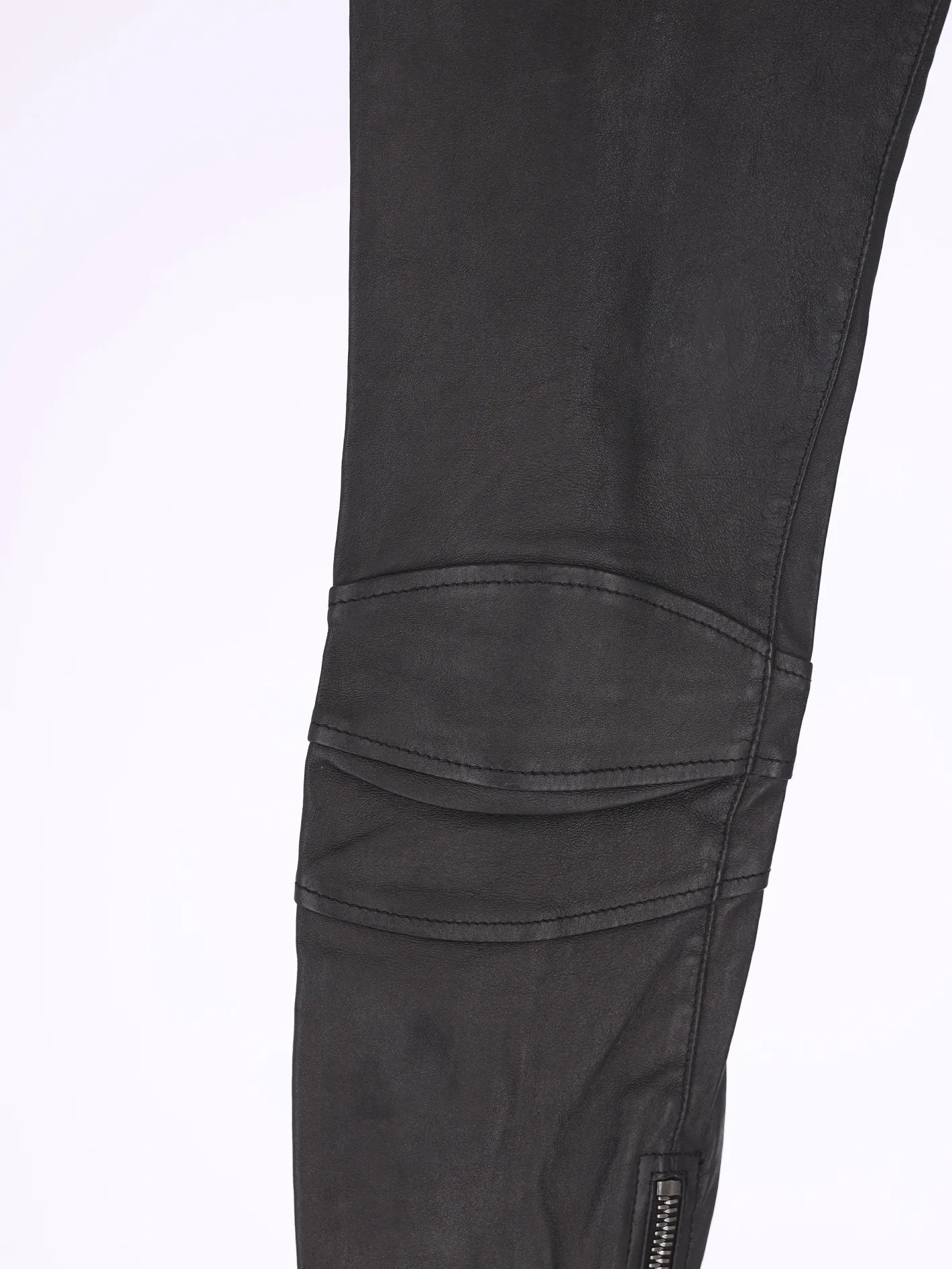 leather biker trousers