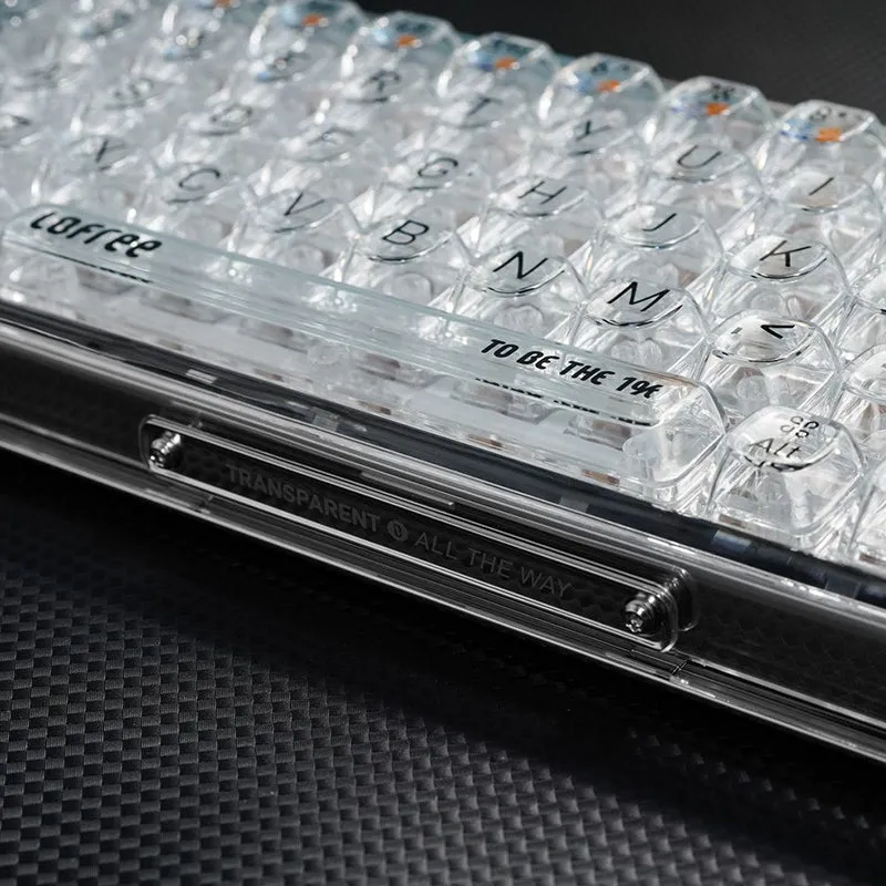 Lofree 1% Dual Mode Transparent Keyboard