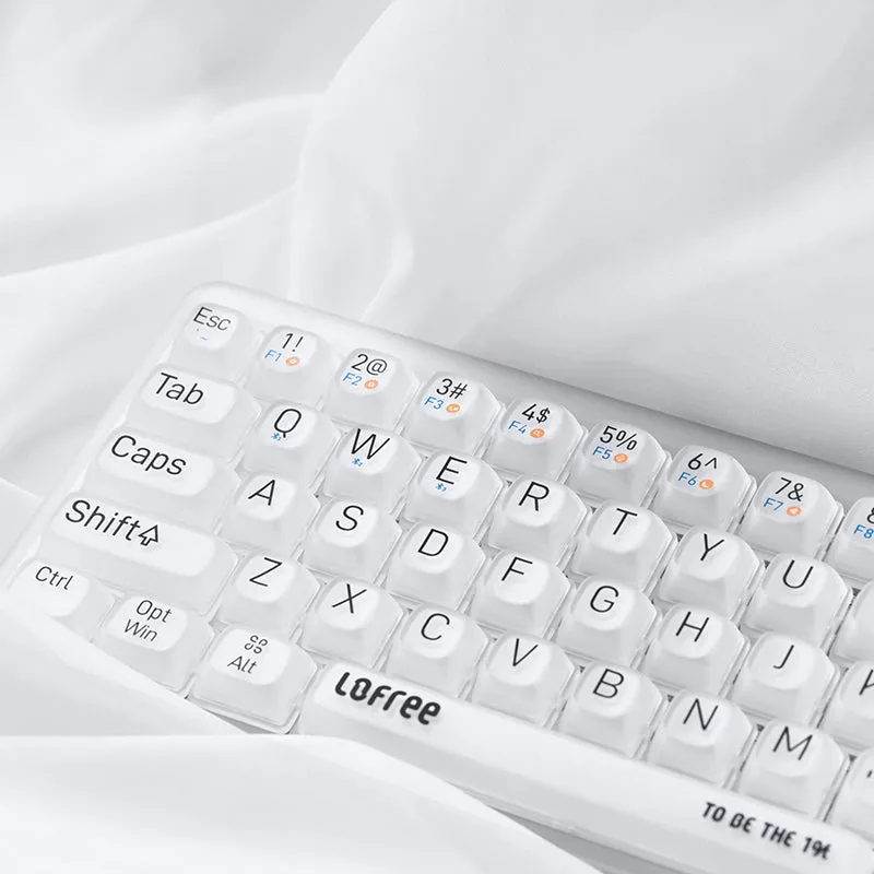 Lofree 1% Dual Mode Transparent Keyboard