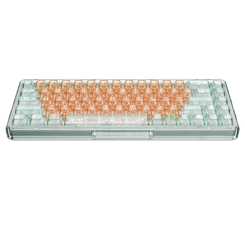 Lofree 1% Dual Mode Transparent Keyboard