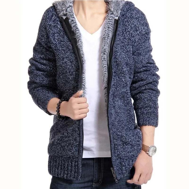 Luxury Fur Lined Thick Winter Hoodie - 5 Colors