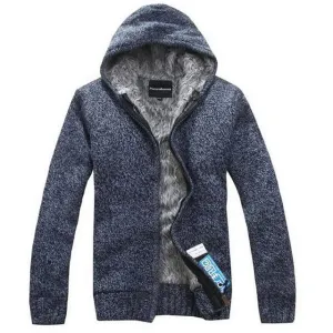 Luxury Fur Lined Thick Winter Hoodie - 5 Colors